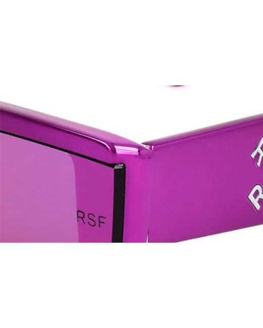 Retrosuperfuture Purple 64Mm Square Sunglasses