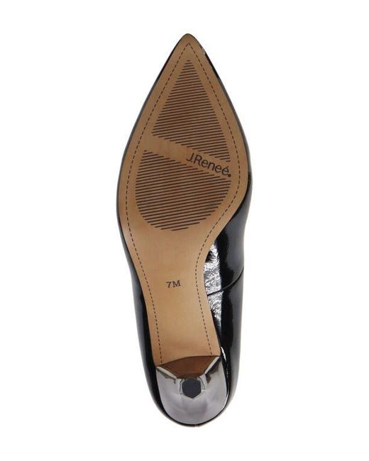 J. Reneé Black Kanan Pointed Toe Pump