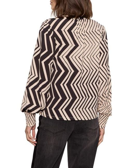 Sanctuary Multicolor Mixed Print Top