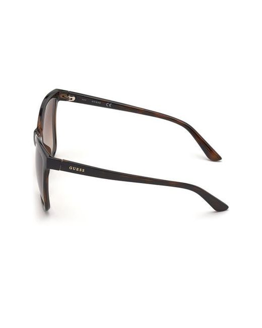 Guess Brown Square Sunglasses for men