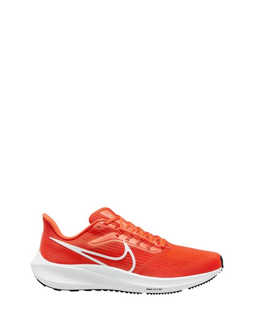 Nike Red Air Zoom Pegasus 39 Running Shoe for men