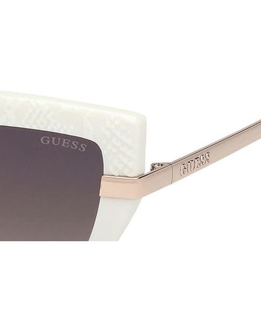 Guess Multicolor Rectangular Sunglasses for men