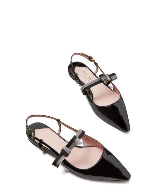 Kate Spade Multicolor Maritza Pointed Toe Slingback Flat
