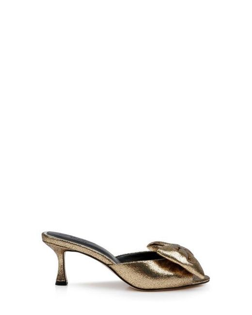 Badgley Mischka Metallic Kora Slide Sandal
