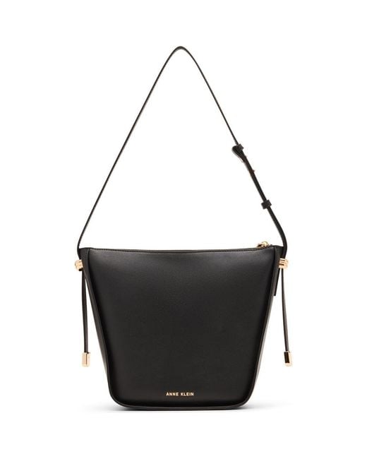 Anne Klein Black Hobo Shoulder Bag