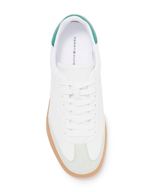 Tommy Hilfiger White Low Top Sneaker