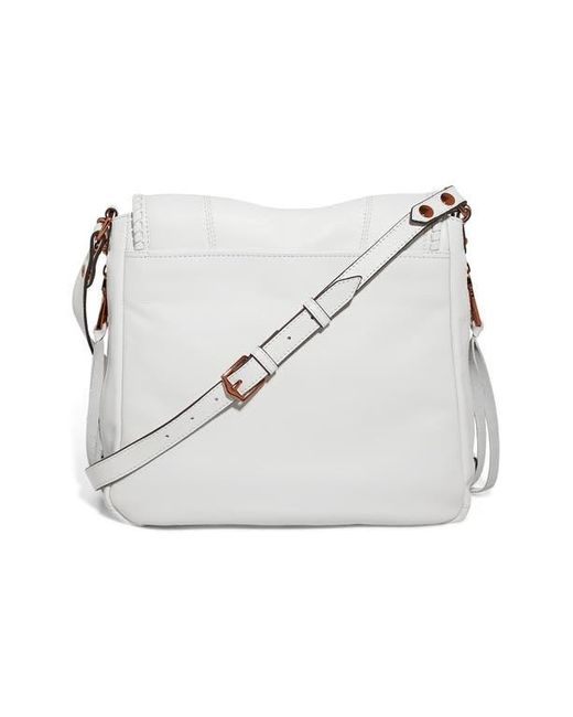 Aimee Kestenberg White All For Love Convertible Leather Shoulder Bag