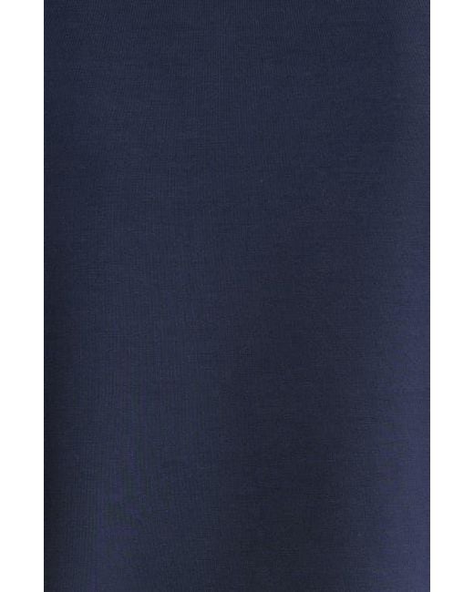 Travis Mathew Blue Skyloft Soft Echo Half Zip Pullover