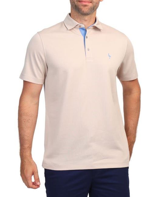 Tailorbyrd Natural Solid Modal Blend Polo for men