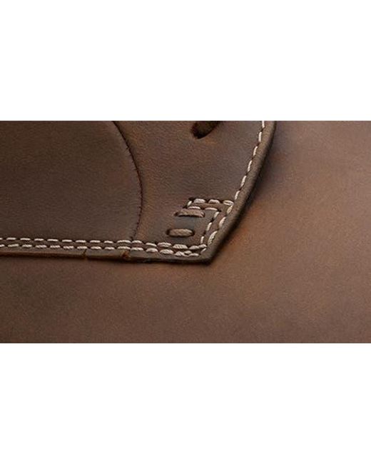 Clarks Brown Brantin Plain Toe Derby for men