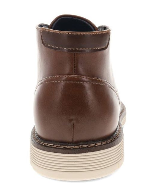 Dockers Brown Esmond Plain Toe Chukka Boot for men