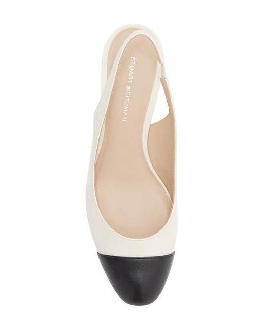 Stuart Weitzman Natural Milla 55 Slingback Pump