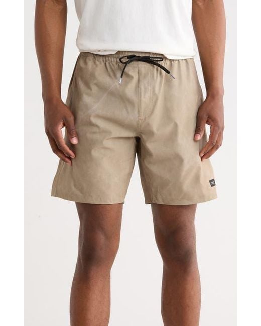 Volcom Natural Tie Town Pull-On Shorts for men