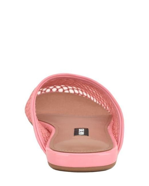 Nine West Pink Daniela Mesh Mule