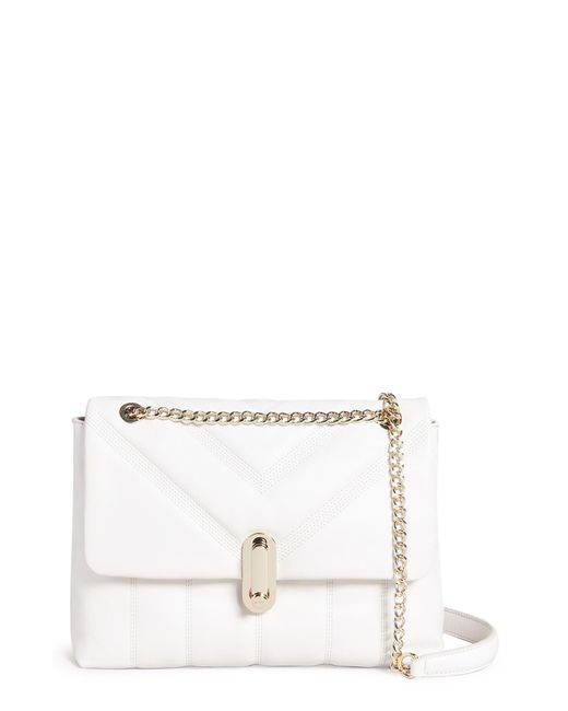 Ted Baker Natural Ayahlin Quilted Leather Crossbody Bag