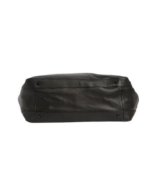 Rebecca Minkoff Black M.A.B. Carryall Leather Tote Bag