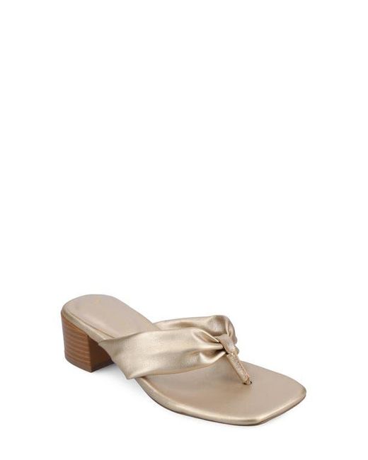 Journee Collection Multicolor Seelah Slide Sandal