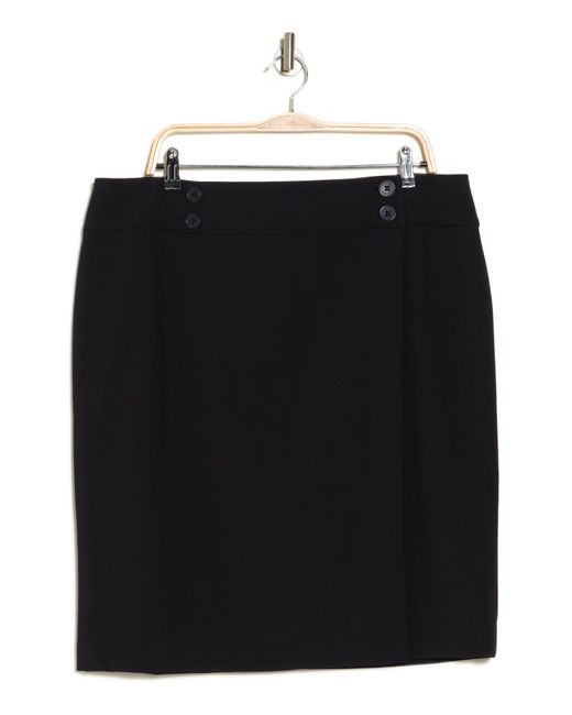 Calvin Klein Black Infinite Stretch Skirt