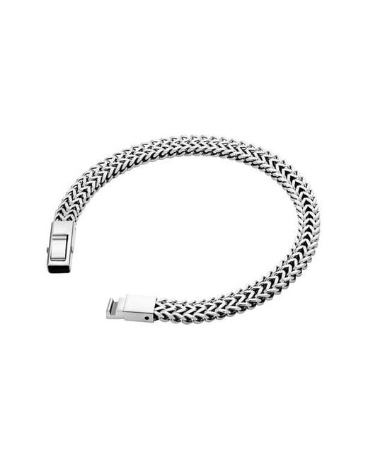 Geoffrey Beene Metallic Franco Chain Bracelet for men