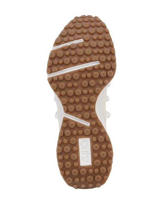 Ryka White Jumpstart Lace Slip-On Sneaker