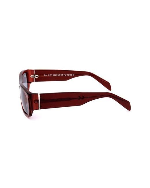 Retrosuperfuture Brown 50Mm Square Sunglasses