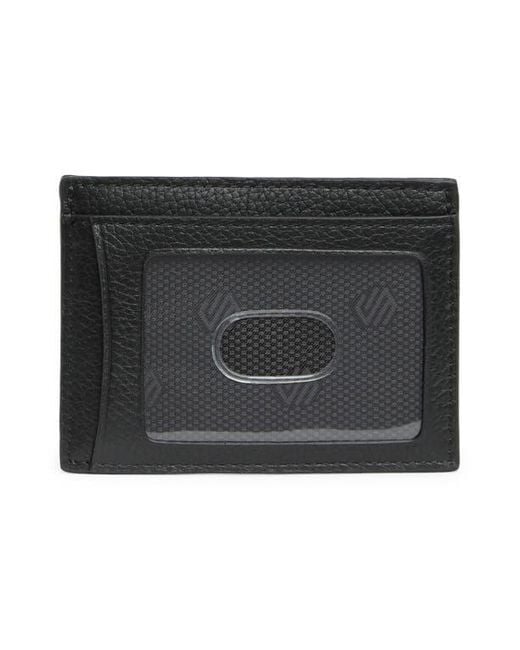 Johnston & Murphy Black Weekend Leather Cardholder for men