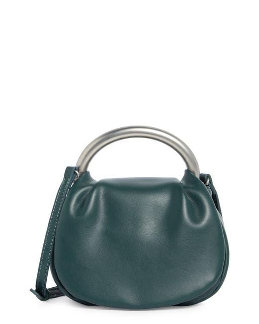 BCBGMAXAZRIA Green Statement Hardware Clutch