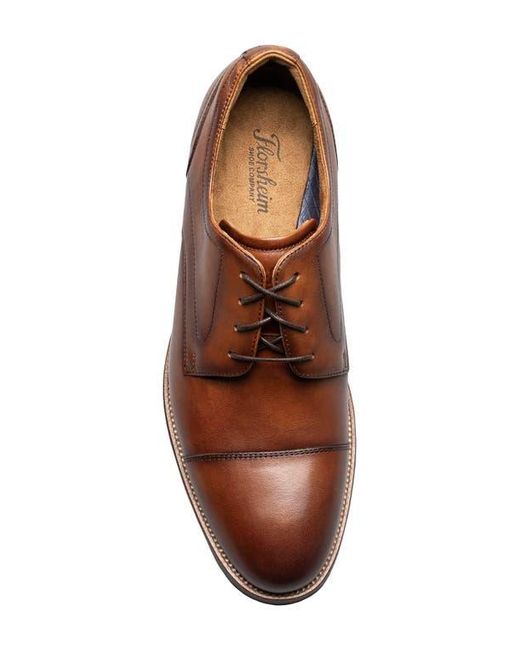 Florsheim Brown Ruvo Cap Toe Derby for men