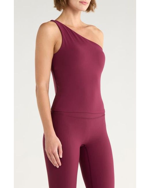 Spanx Red Bare Essentials One Shoulder Tank