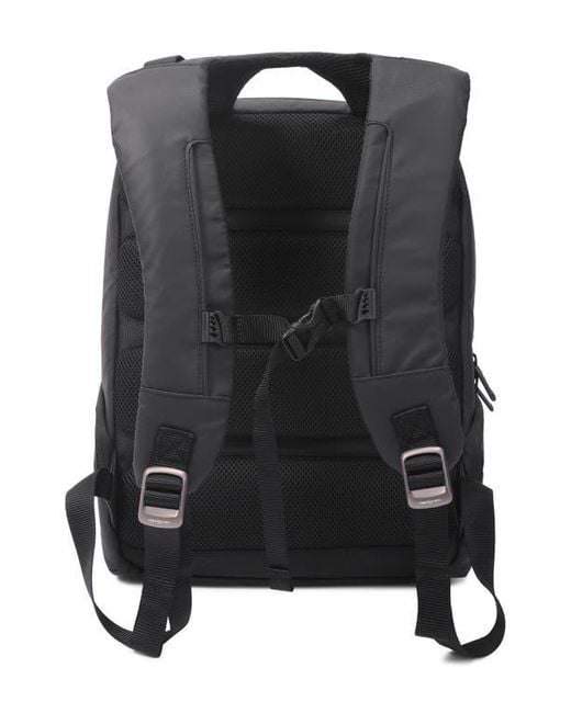 Hedgren Black Tram Laptop Backpack for men