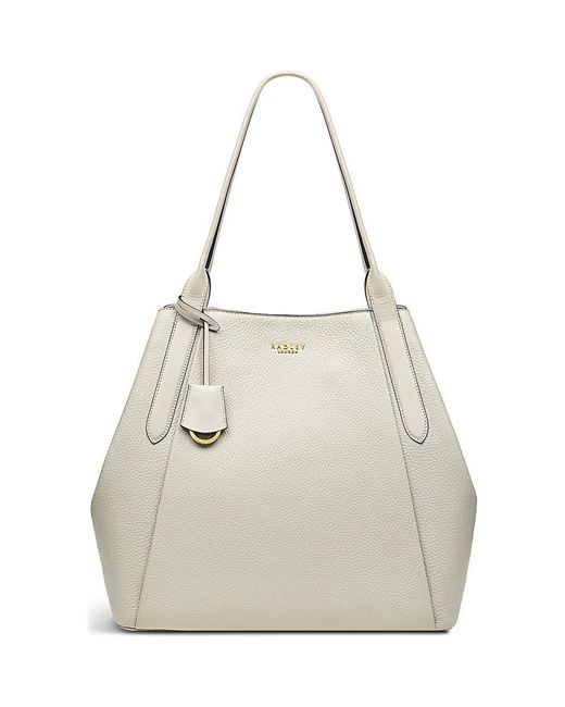 Radley Gray Baylis Road 2.0 Leather Tote Bag