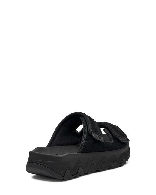 Ugg Black Captrail Slide Sandal