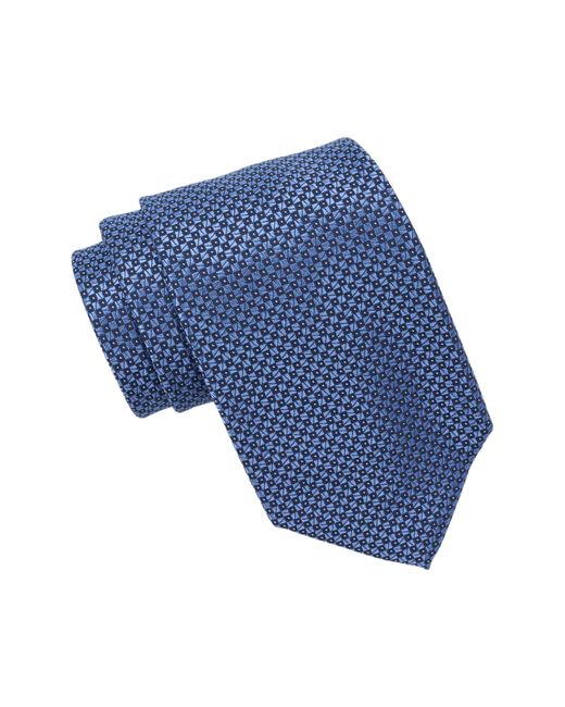 Nautica Blue Elton Micro Jacquard Tie for men