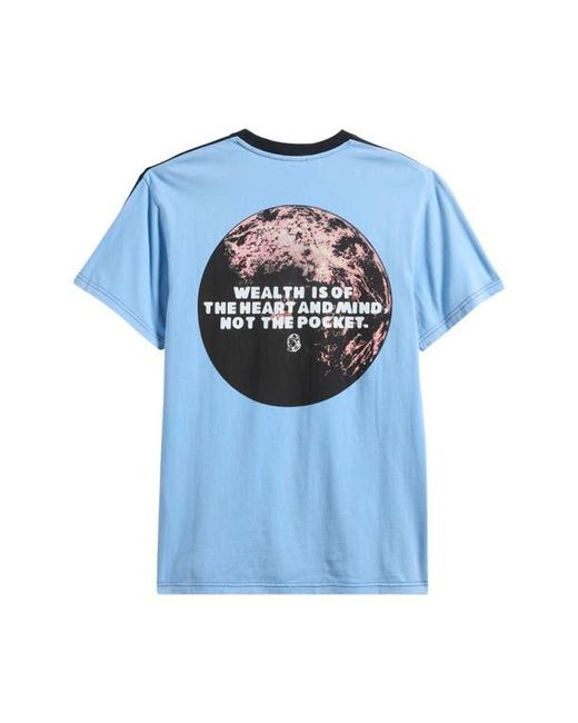 BBCICECREAM Blue Bb Beyond Reversible Graphic T-Shirt for men