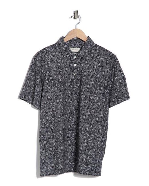 Bugatchi Gray Short Sleeve Polo for men