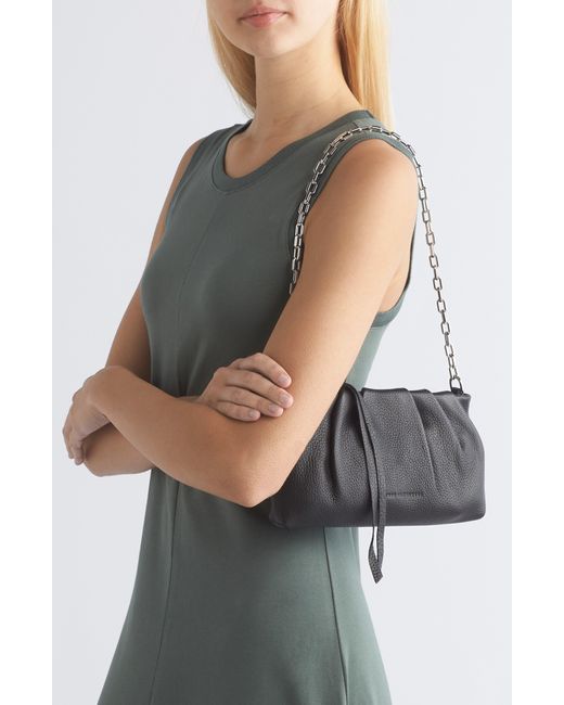 Aimee Kestenberg Black Charismatic Leather Shoulder Bag