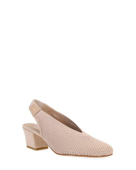 Eileen Fisher Pink Vasa Block Heel Knit Slingback Pump