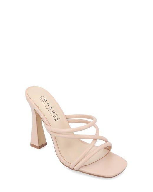 Journee Collection Natural Tru Comfort Foam Louisse Sandal