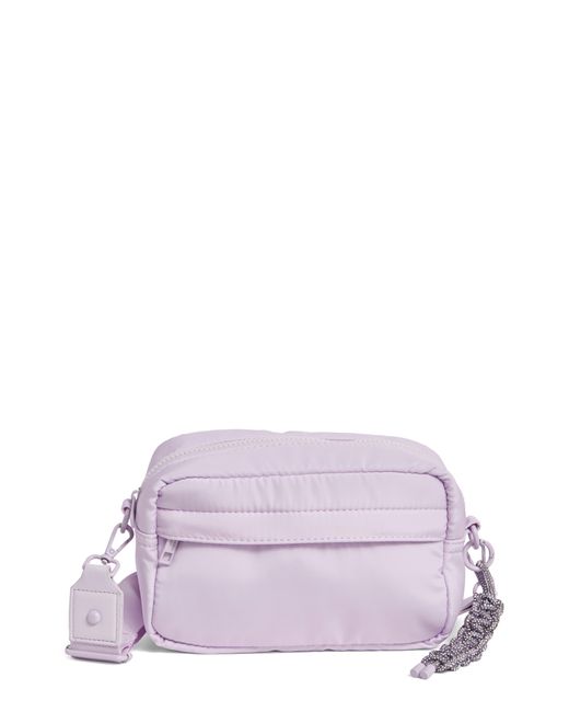 Madden Girl Purple Padded Camera Bag