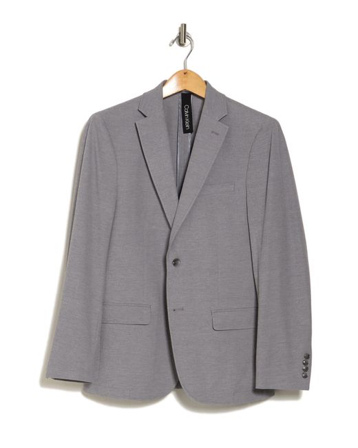 CALVIN KLEIN 205W39NYC Gray Slim Fit Sport Coat for men