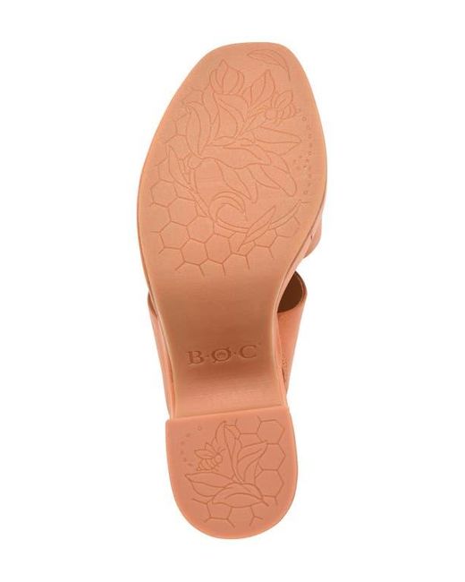 B O C BY BØRN Pink Leanna Platform Slide Sandal