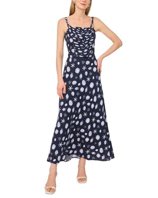 1.STATE Blue Pintuck Cami