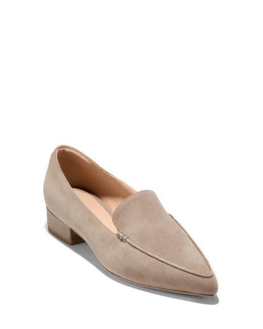 Cole Haan Natural Valentina Pointed Toe Loafer