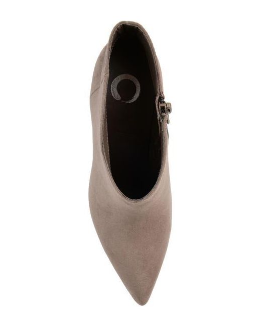 Journee Collection Brown Journee Demmi Patterned Bootie