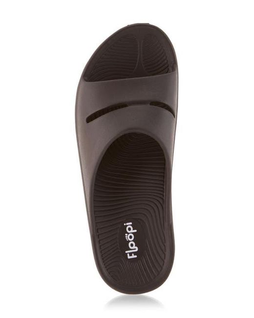 FLOOPI Black Sophie Comfort Slide Sandal