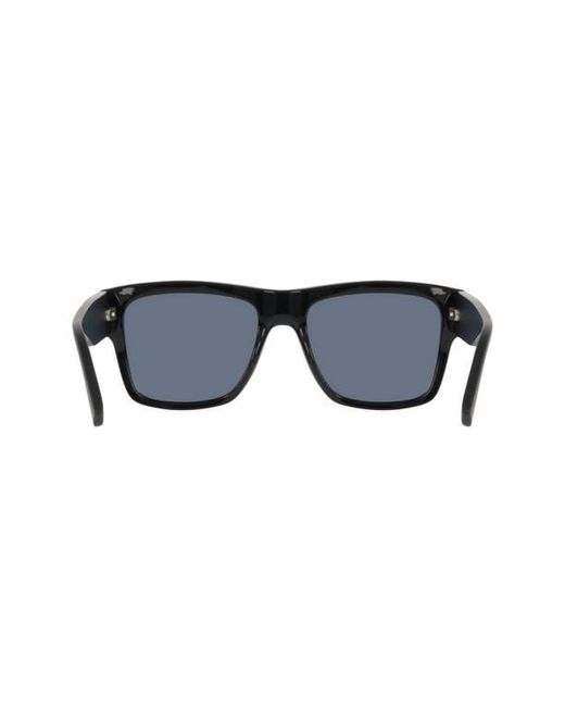 Dragon Blue 56Mm Square Sunglasses