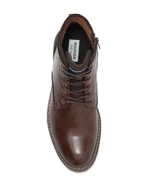 Madden Brown Taskorn Combat Boot for men
