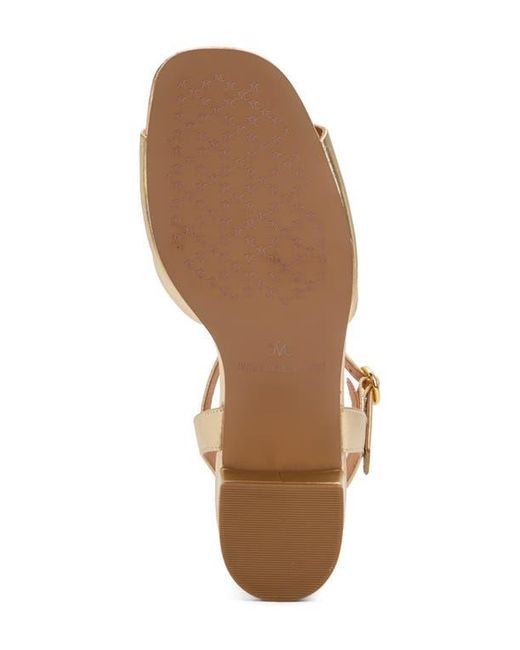 Johnston & Murphy Natural Edith Ankle Strap Sandal