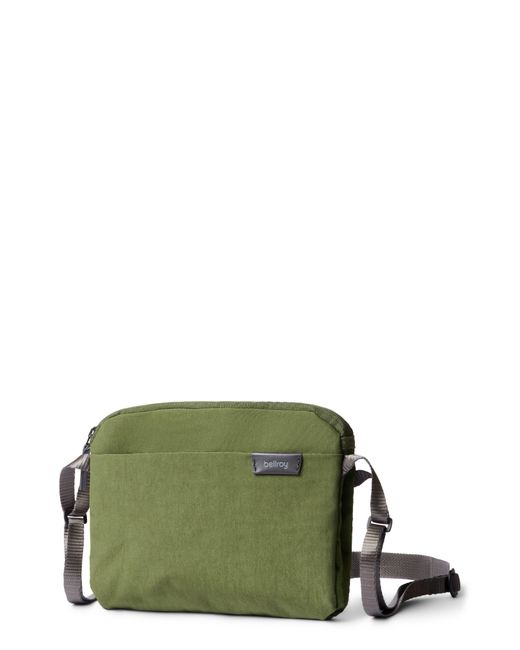 Bellroy Green Canvas City Pouch Plus for men