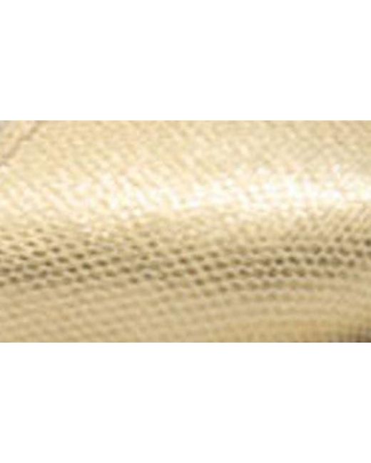 In Touch Footwear Natural Grommet Strap Mary Jane Flat